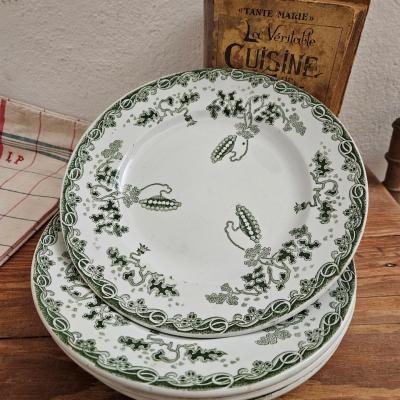 1 6 assiettes plates st amand