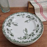 3 assiettes plates st amand 2