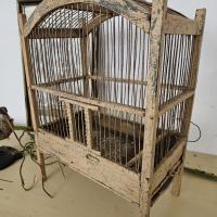 3 cage a oiseau beige