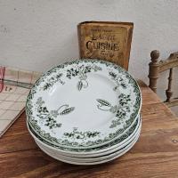 4 6 assiettes plates st amand