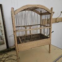 6 cage a oiseau beige