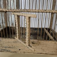 7 cage a oiseau beige