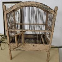 8 cage a oiseau beige